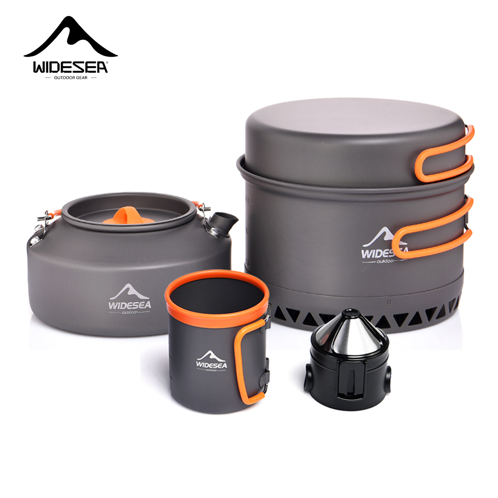 Camping Cooking Gear - 캠핑 식기 야외 조리기구 세트 냄비