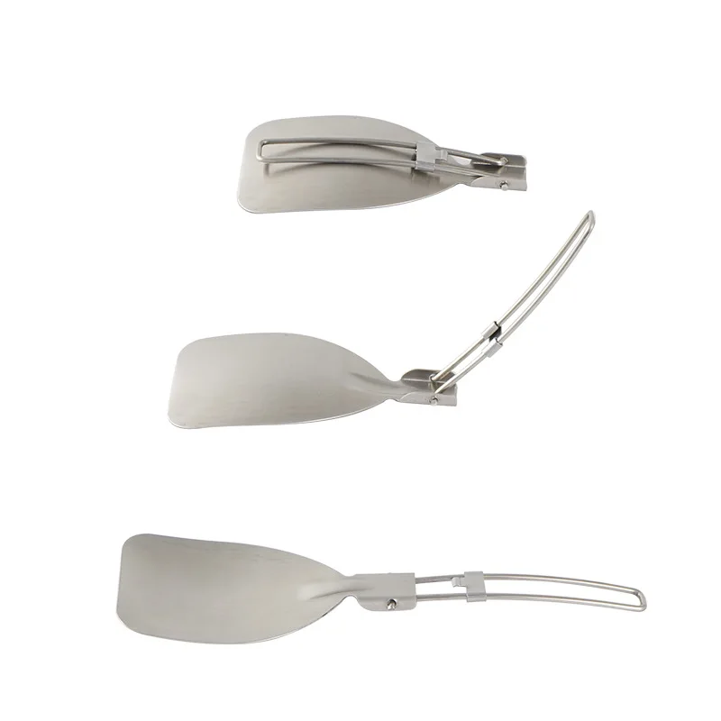 Quechua Camping Cooking Set - 접이식 캠핑 주걱 스테인레스 스틸 요리기구