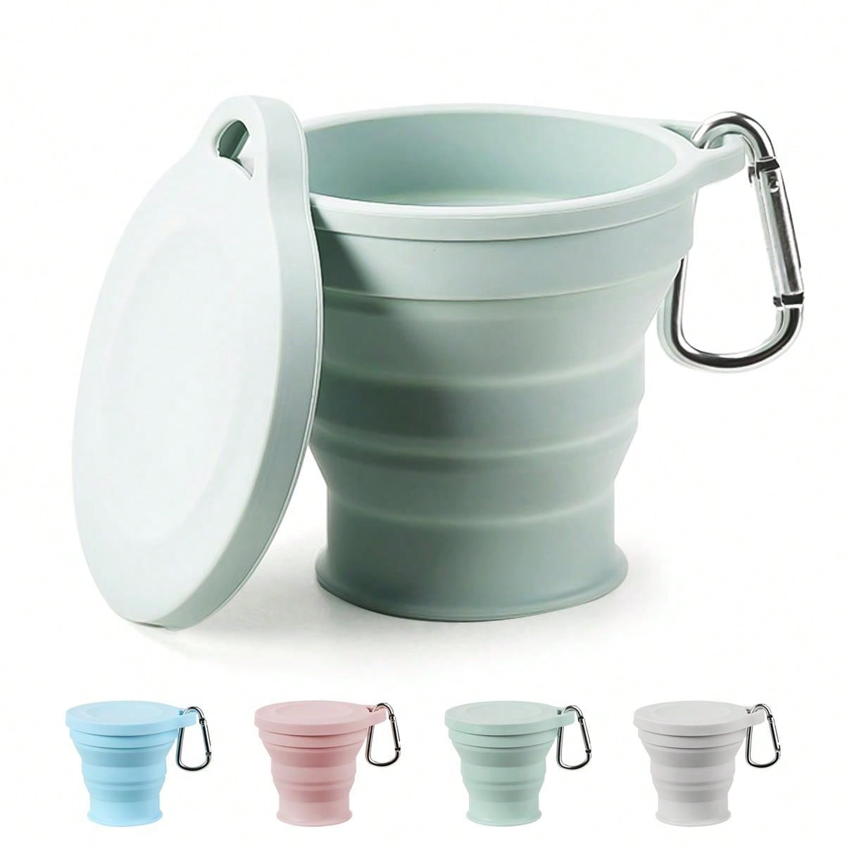 Camping Cooking Pot - Leeseph 실리콘 접이식 여행 컵, 접이식