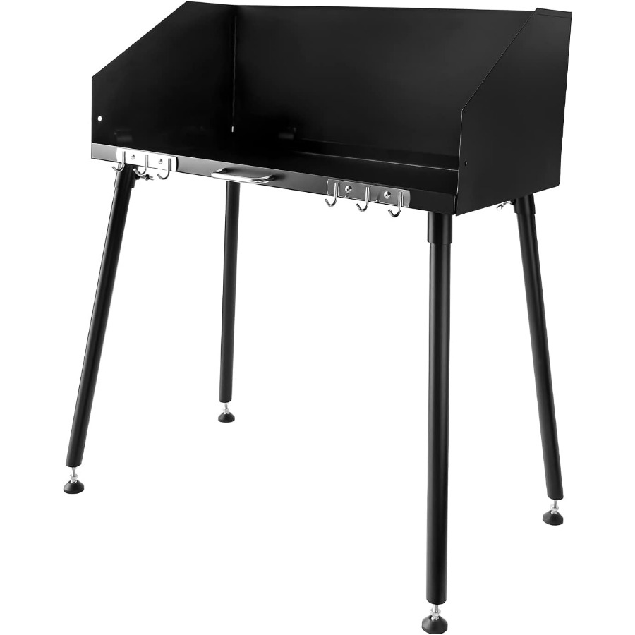 Camping Cooking Windscreen - 30 x 16 인치 탄소강 더치