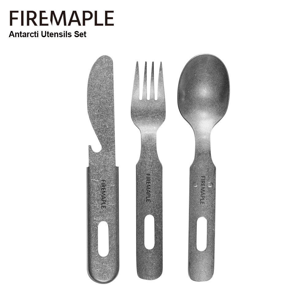 Camping Cooking All In One - Fire-Maple Antarcti 식기 세트, 포크 나이프