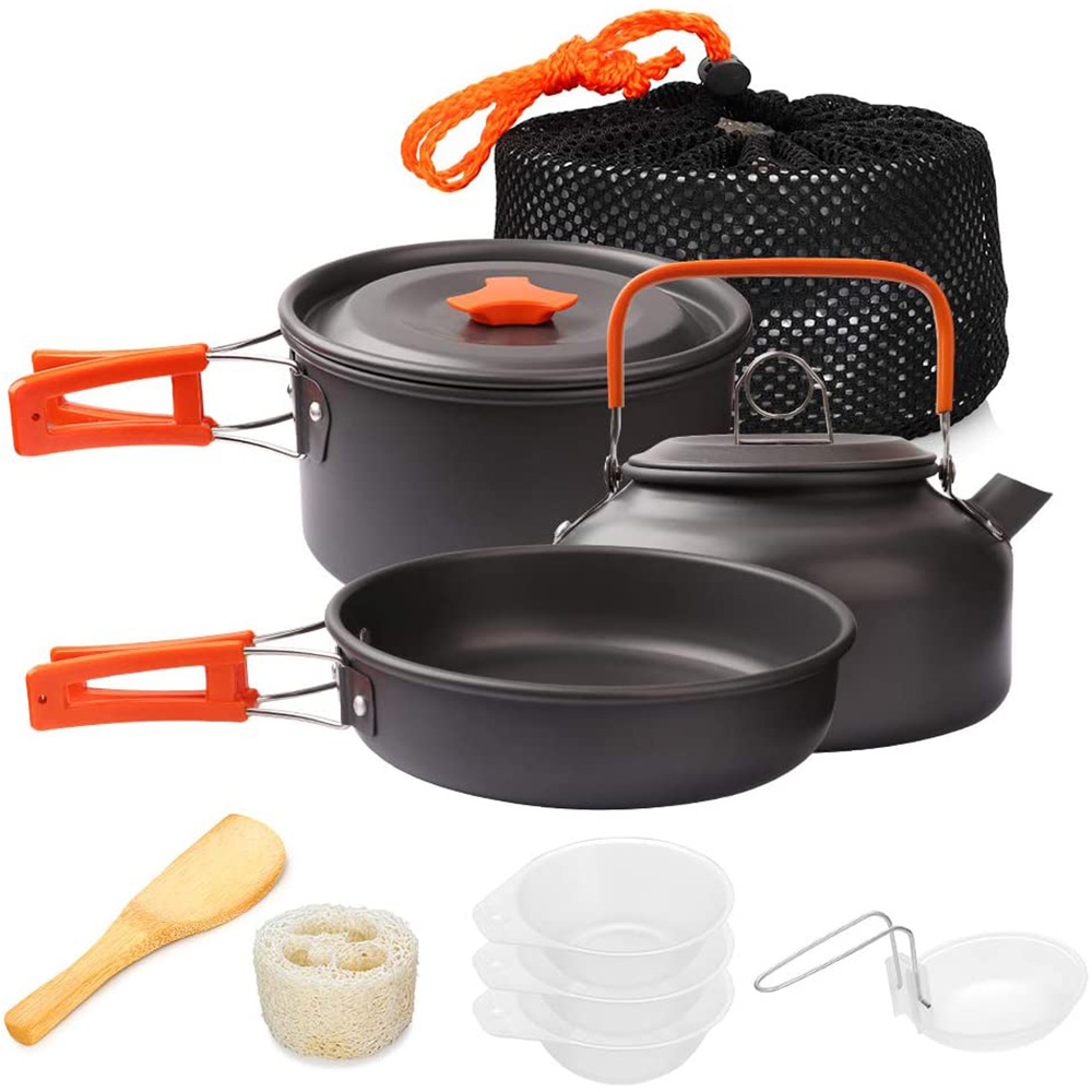 Camping Cooking Set Stainless Steel - 1pcs/1set 캠핑 조리기구 키트 야외 요리