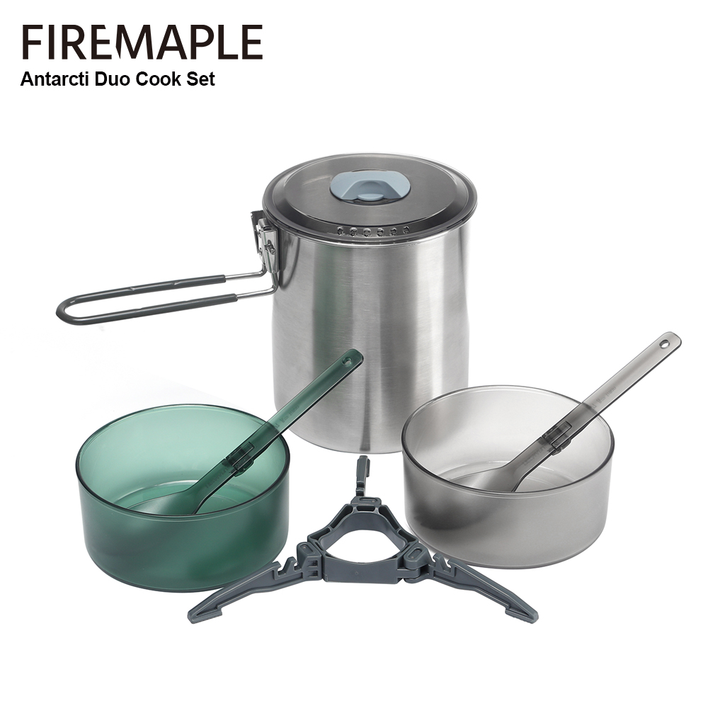 Quechua Camping Cooking Set - Fire-Maple Antarcti Duo 캠핑 요리 세트