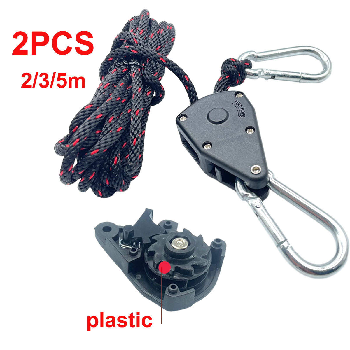 Camping Cooking Hanger - 4mm 캠핑 텐트 타이 다운 로프