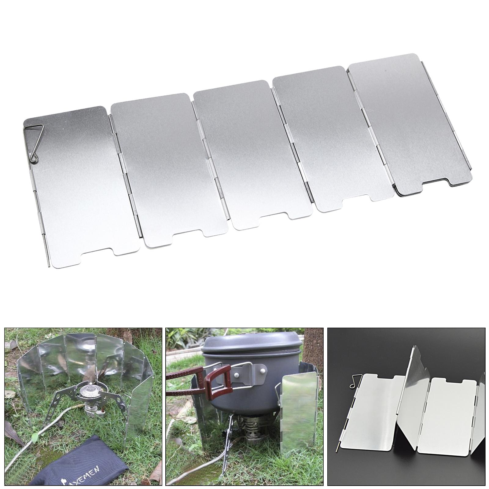 Camping Cooking Windscreen - 경량 캠핑 바람막이 조리용품 내구성 있는