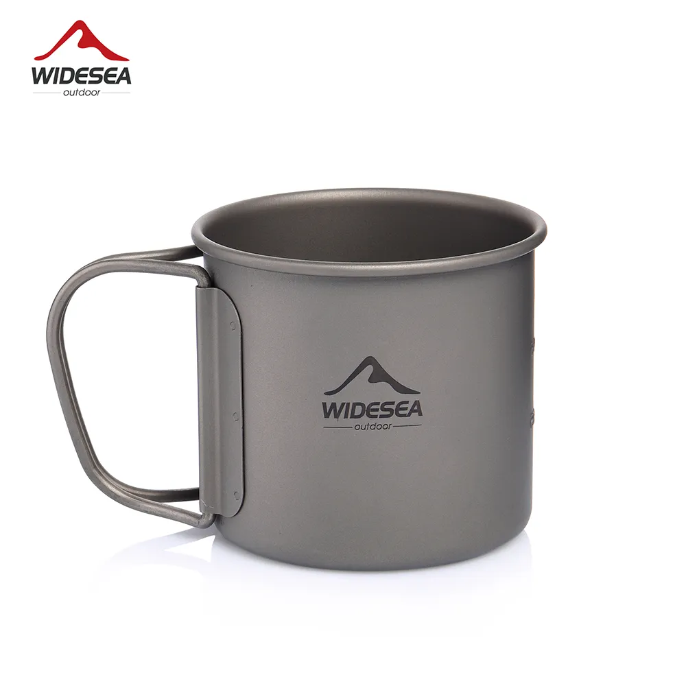 Quechua Camping Cooking Set - AliExpress Collection Widesea-캠핑 머그잔 티타늄 컵