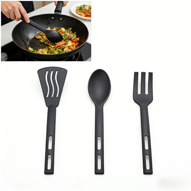Quechua Camping Cooking Set - 주방 조리 도구 3종 미니 나일론