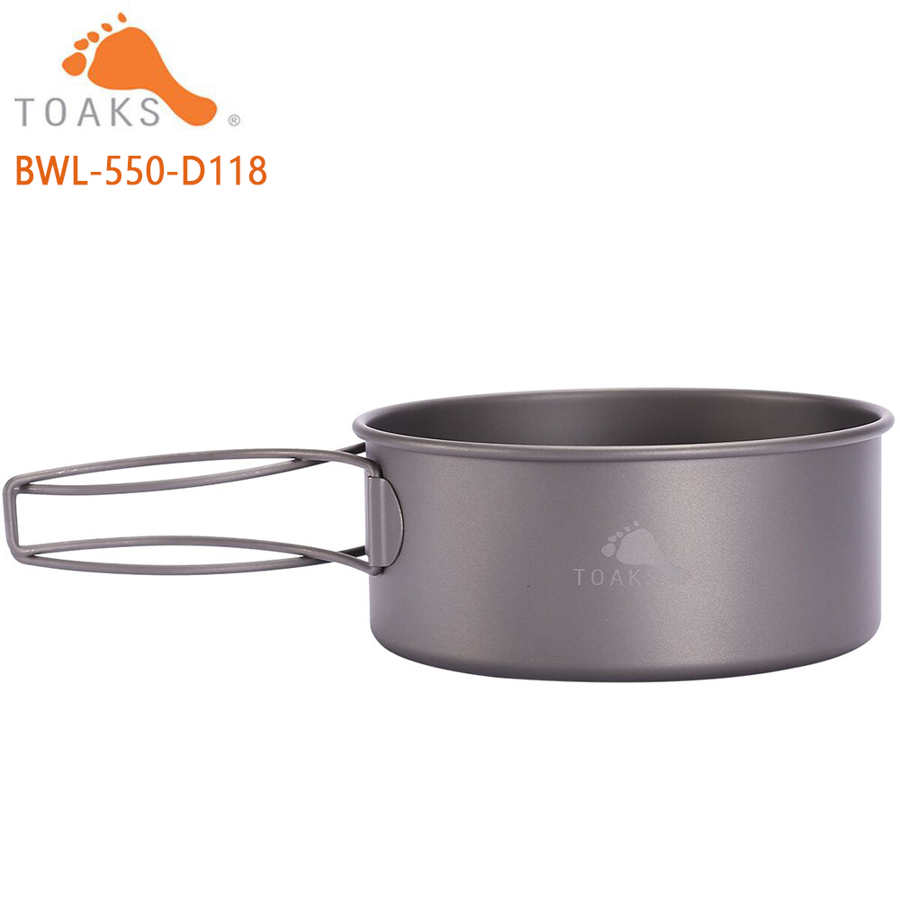 TOAKS BWL-550 티타늄 Bowl 와 접는 핸들 - Camping Cooking Utensils Kit 리뷰 및 가격