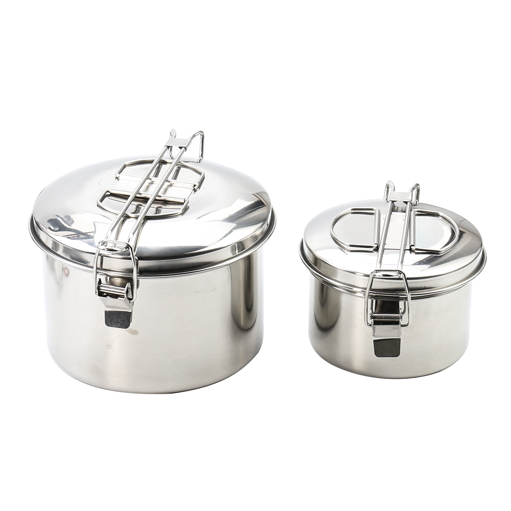 스테인리스 스틸 캠핑용 뚜껑 달린 냄비 휴대용 야외 조 - Camping Hanging Cooking Pot 리뷰 및 가격