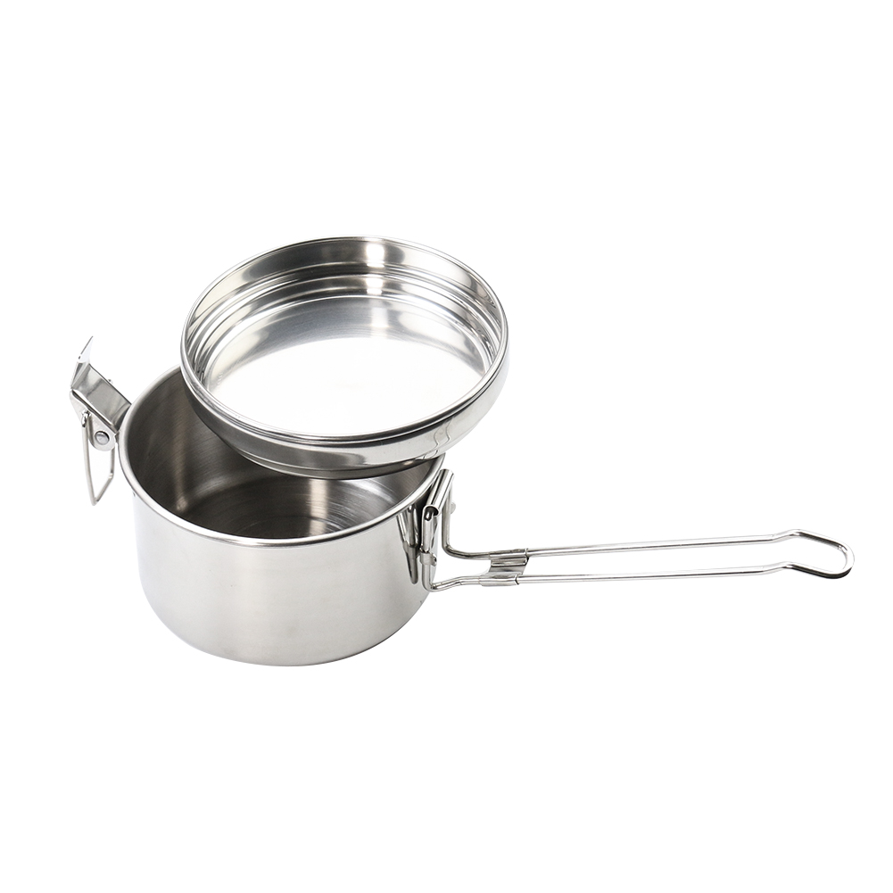 스테인리스 스틸 캠핑용 뚜껑 달린 냄비 휴대용 야외 조 - Camping Hanging Cooking Pot 리뷰 및 가격
