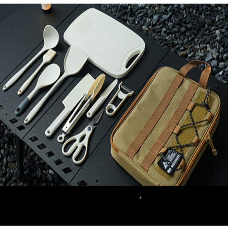 휴대용 9종 캠핑 주방용품 세트, 하이킹, 피크닉, 바 - Camping Cooking All In One 리뷰 및 가격