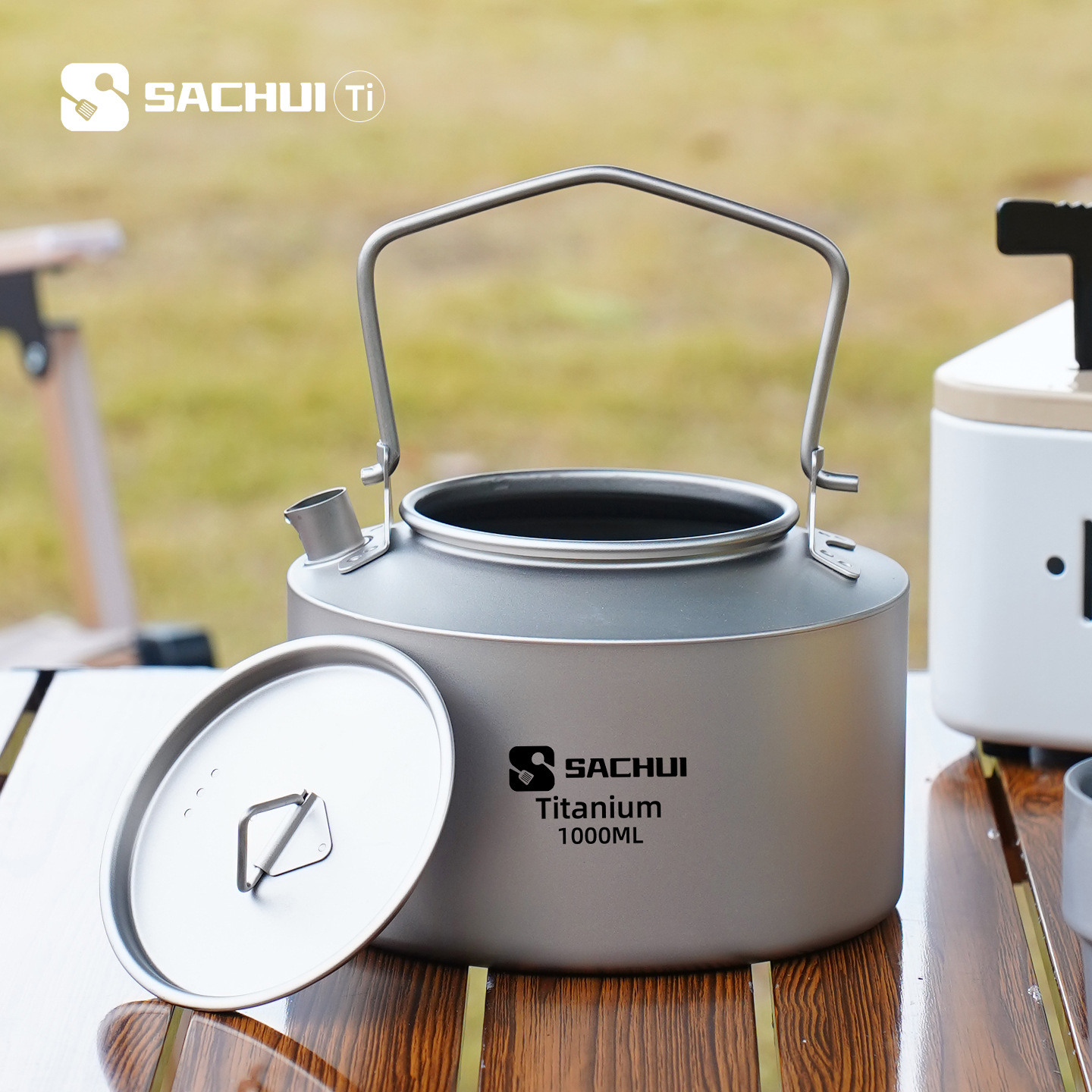 1000ML 순수 티타늄 주전자 야외 초경량 차/커피  - Camping Cooking Gear 리뷰 및 가격