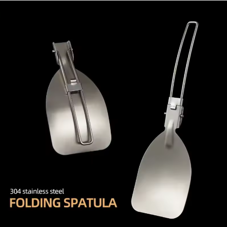 접이식 캠핑 주걱 스테인레스 스틸 요리기구 야외 접이식 - Quechua Camping Cooking Set 리뷰 및 가격