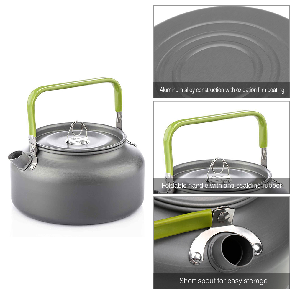 휴대용 야외 물 주전자 물 주전자 주전자 커피 주전자  - Camping Cooking Gear 리뷰 및 가격