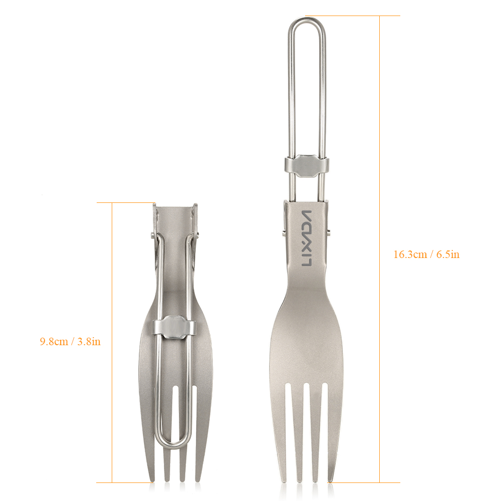 Lixada 티타늄 접이식 포크 초경량 야외 휴대용 저 - Camping Cooking Utensils Kit 리뷰 및 가격