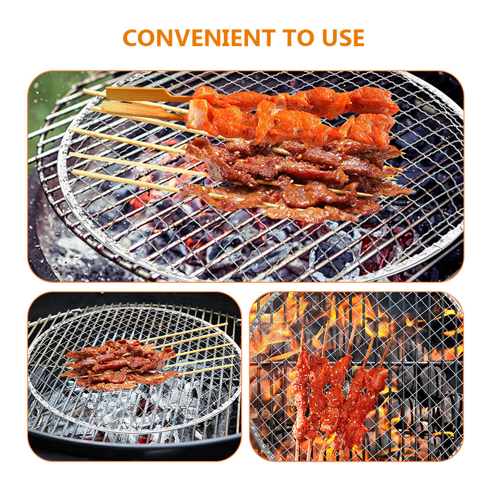 10개입 바베큐 그릴망 화덕 그릴망 원형 그릴 그레이트 - Camping Cooking Bbq 리뷰 및 가격