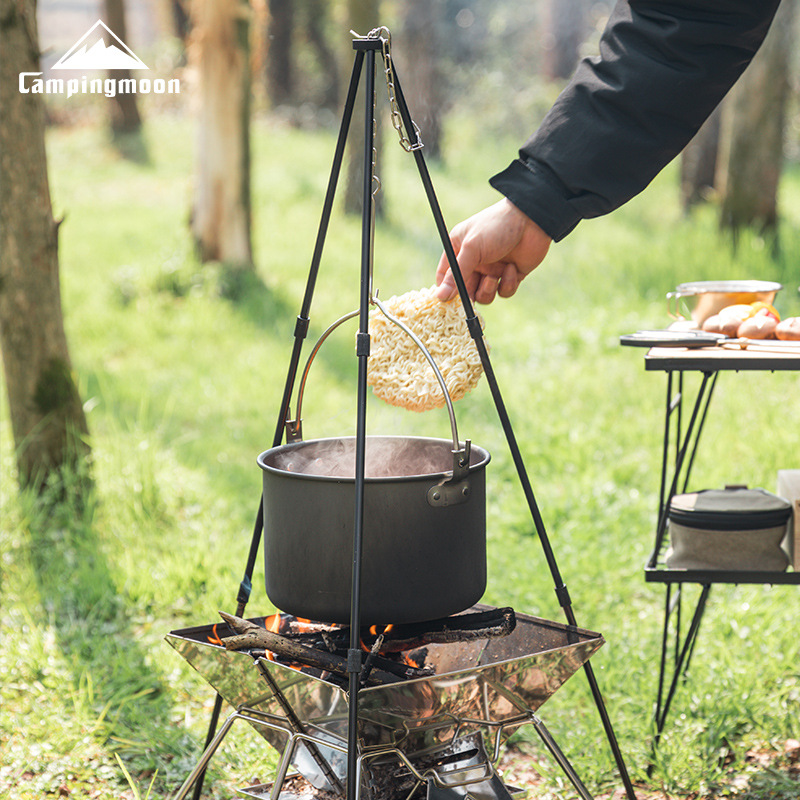 캠핑문 MS-105-BK MS-105-BRZ 아웃도어  - Camping Cooking Hanger 리뷰 및 가격