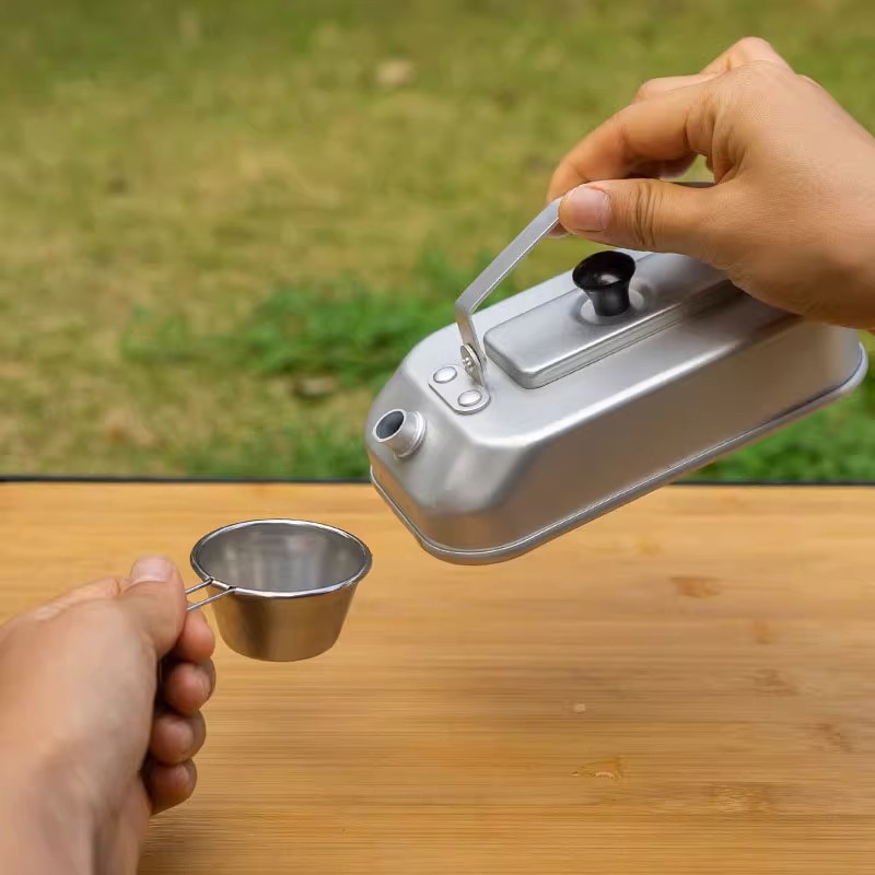 초경량 휴대용 피크닉 캠핑 관광 주전자, 티팟 커피 포 - Camping Cooking Utensils Kit 리뷰 및 가격
