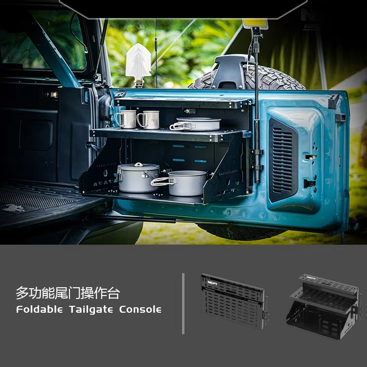 SUV 트럭 밴 캠핑용 테일게이트 기능 워크스테이션 접 - Van Camping Cooking 리뷰 및 가격