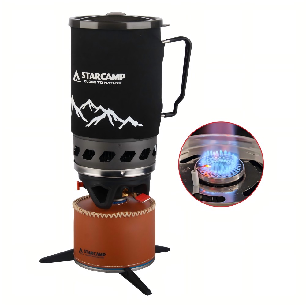 STARCAMP 1400ml 야외 Fastboil 제트 - Camping Cooking No Gas 리뷰 및 가격