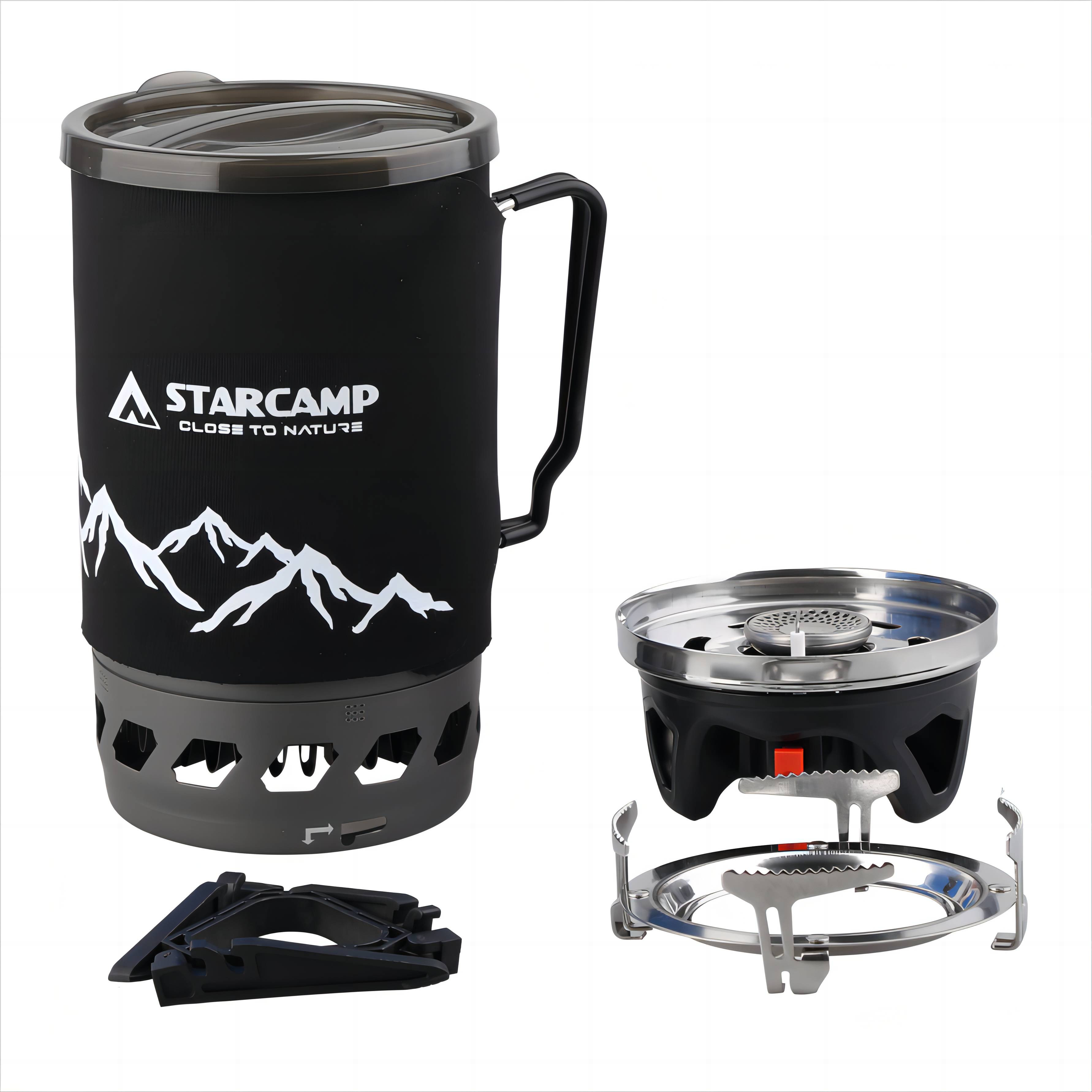 STARCAMP 1400ml 야외 Fastboil 제트 - Camping Cooking No Gas 리뷰 및 가격