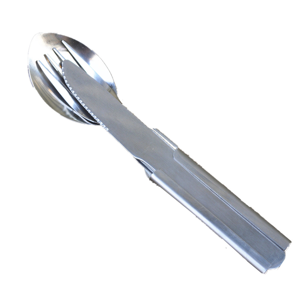 휴대용 야외 도구 스테인리스 스틸 식기 세트, 접이식  - Camping Cooking Knife Set 리뷰 및 가격