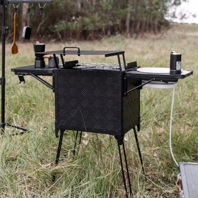 올인원 접이식 야외 캠핑 주방 스테이션 (스토브, 싱크 - Camping Cooking All In One 리뷰 및 가격