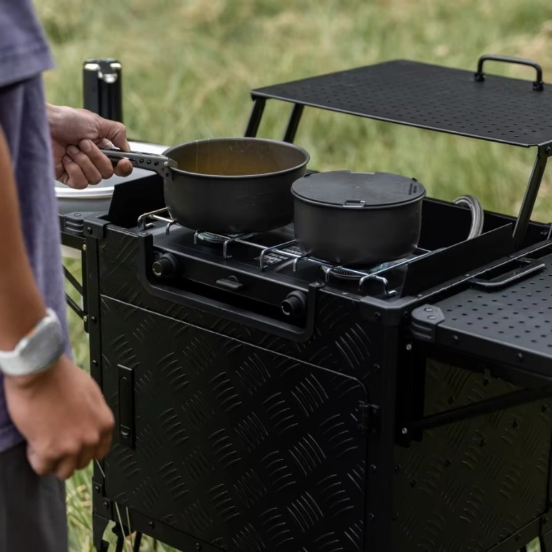 올인원 접이식 야외 캠핑 주방 스테이션 (스토브, 싱크 - Camping Cooking All In One 리뷰 및 가격