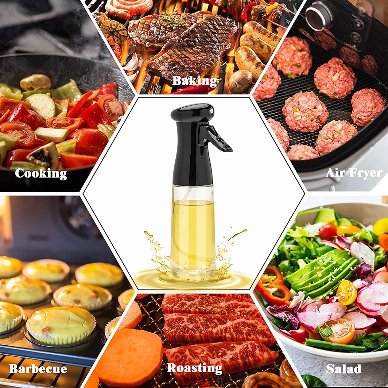 200/300/500ml 오일 스프레이 올리브 오일 스 - Camping Cooking Oil Container 리뷰 및 가격