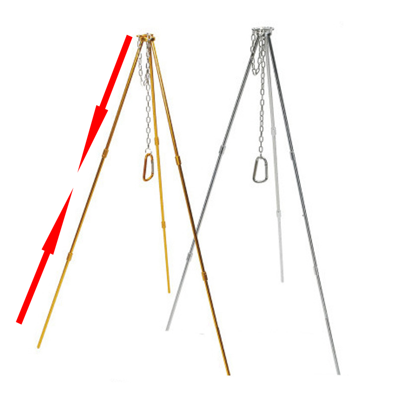 야외 캠핑 삼각대, 내구성, 휴대용, 피크닉 요리, 걸 - Camping Hanging Cooking Pot 리뷰 및 가격