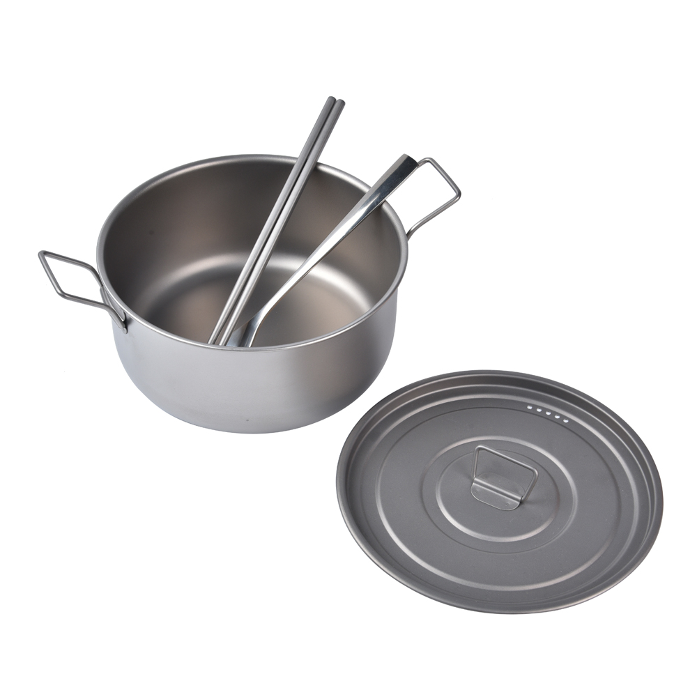 야외 캠핑, 백패킹, 하이킹용 걸이식 냄비, 초경량 휴 - Camping Hanging Cooking Pot 리뷰 및 가격