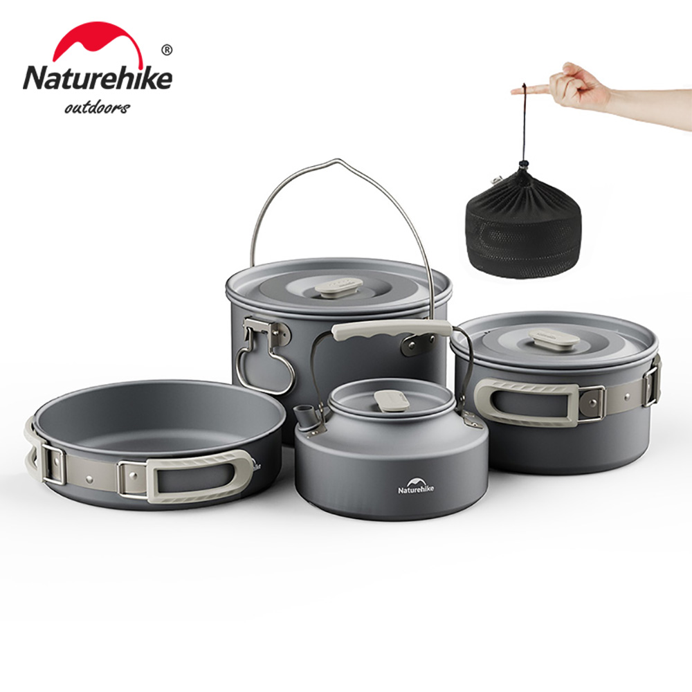 네이처하이크 캠핑 조리기구 키트 야외 프라이팬 휴대용  - Quechua Camping Cooking Set 리뷰 및 가격