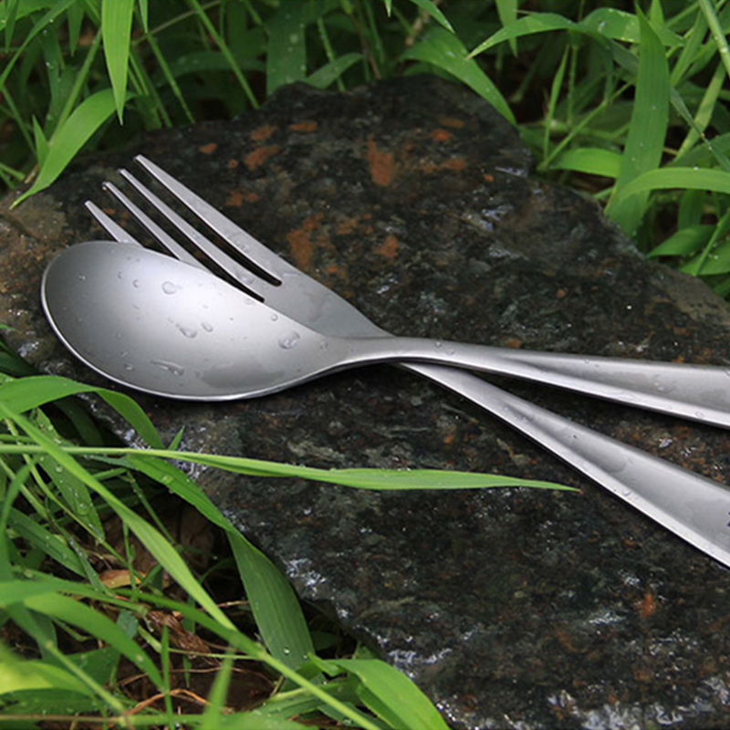 Tiartisan 티타늄 포크 스푼 야외 캠핑 하이킹  - Camping Cooking Utensils Kit 리뷰 및 가격