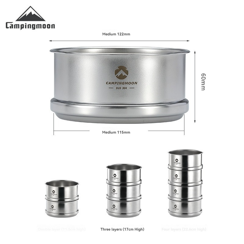 CAMPINGMOON 야외 캠핑 피크닉 스테인레스 스틸 - Camping Cooking Bowl 리뷰 및 가격
