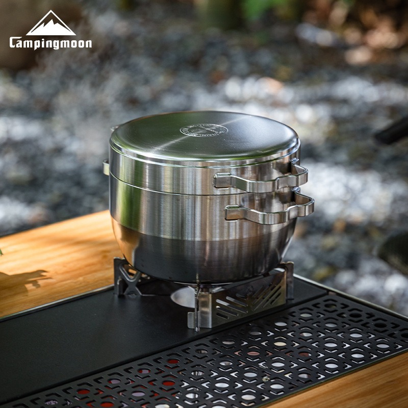 DO-25 두꺼운 스테인리스 스틸 야외용 걸이식 냄비  - Camping Hanging Cooking Pot 리뷰 및 가격