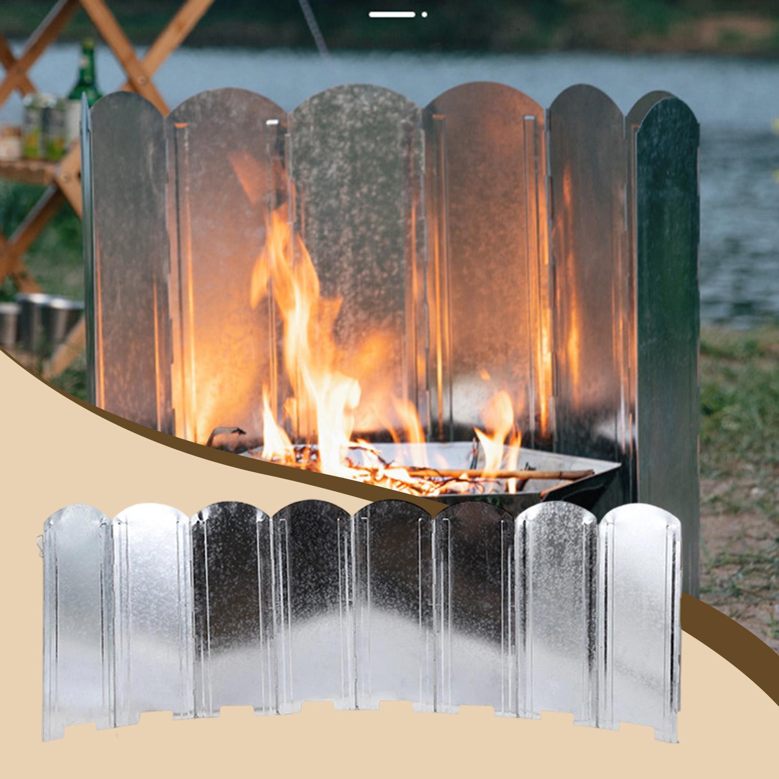 접이식 캠핑 스토브 바람막이 열 차단막 야외 바베큐 조 - Camping Cooking Windscreen 리뷰 및 가격