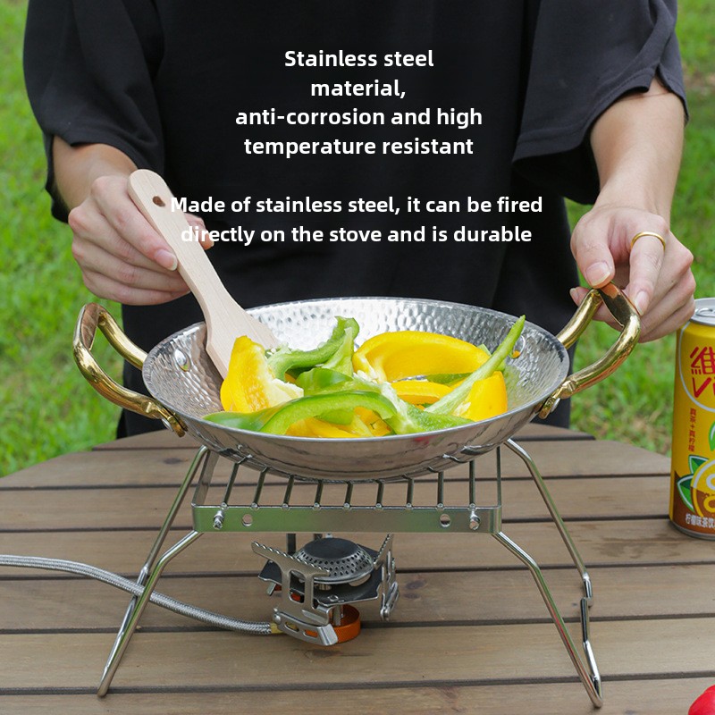 야외 여름용 경량 스테인레스 스틸 야외 스토브 홀더 캠 - Camping Cooking Tripod 리뷰 및 가격