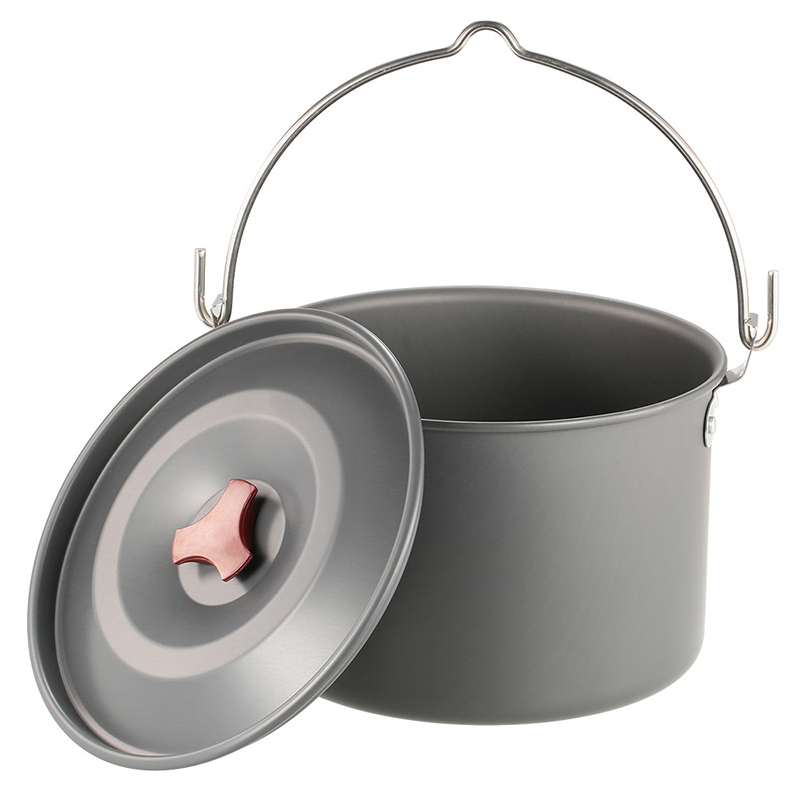 4L 캠핑용 걸이식 냄비, 캠핑 삼각대, 화덕용 걸이식 - Camping Hanging Cooking Pot 리뷰 및 가격