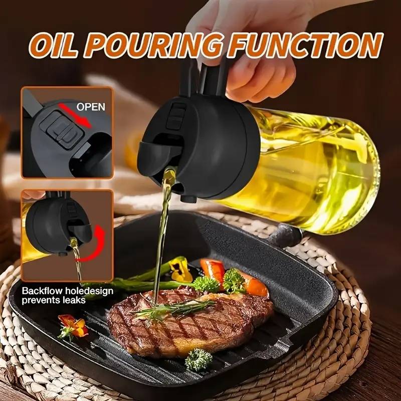 470ml 주방용 오일 스프레이 병 바베큐 요리용 올리 - Camping Cooking Oil Container 리뷰 및 가격