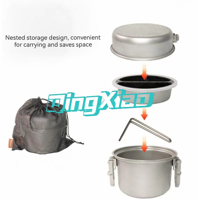 야외용 304 스테인리스 스틸 다기능 캠핑 조리기구,  - Camping Cooking Pot 리뷰 및 가격