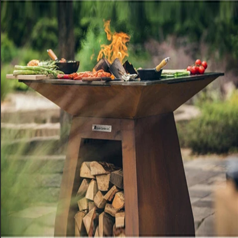 맞춤형 코르텐 스틸 BBQ 그릴 캠핑용 숯 제조업체 및 - Camping Cooking Equipment Electric 리뷰 및 가격