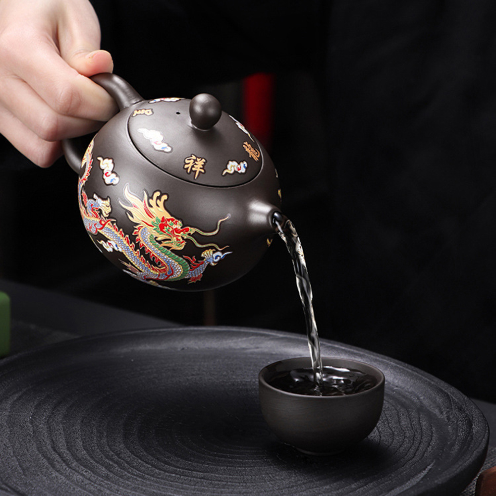 135-350ml 드래곤 주전자 중국 스타일 색상 변경 - Camping Cooking Gear 리뷰 및 가격
