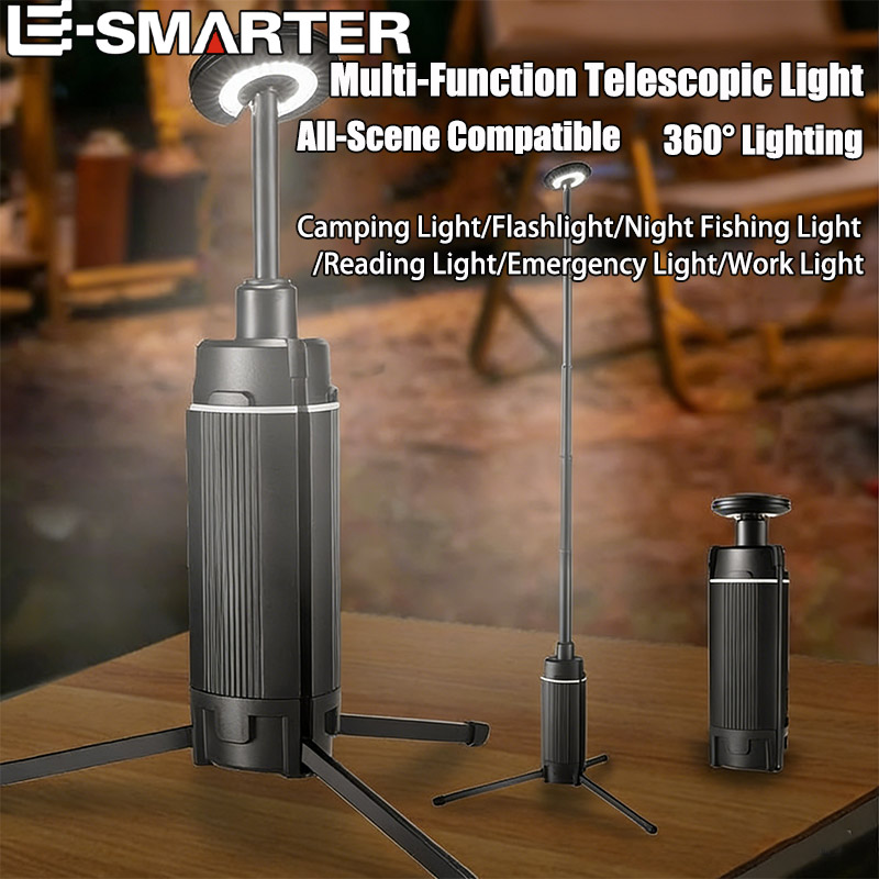 휴대용 캠핑 랜턴 텔레스코픽 LED 작업등, USB 충 - Camping Cooking Tripod 리뷰 및 가격