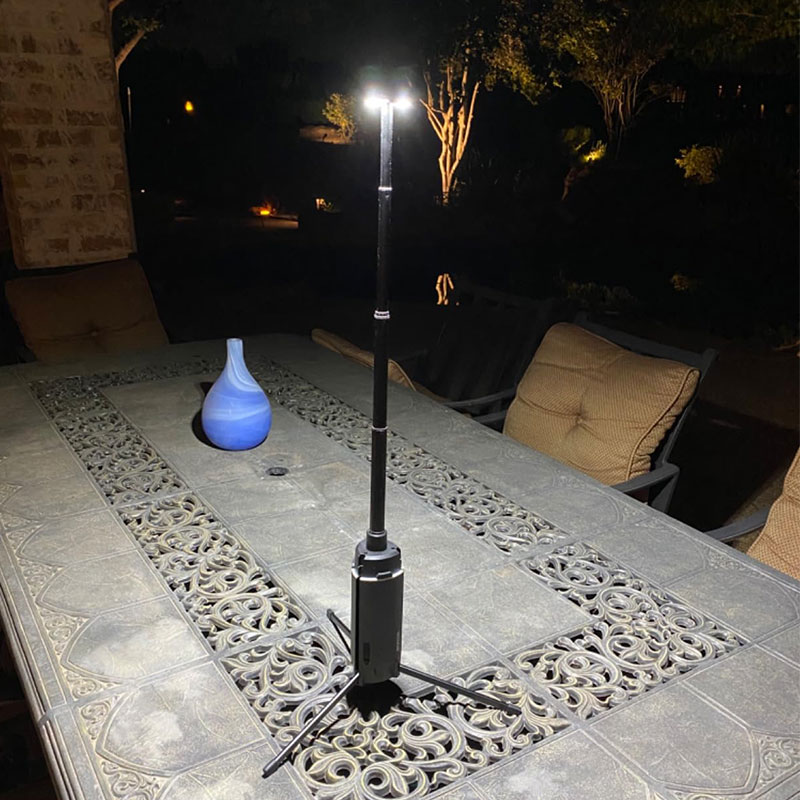휴대용 캠핑 랜턴 텔레스코픽 LED 작업등, USB 충 - Camping Cooking Tripod 리뷰 및 가격