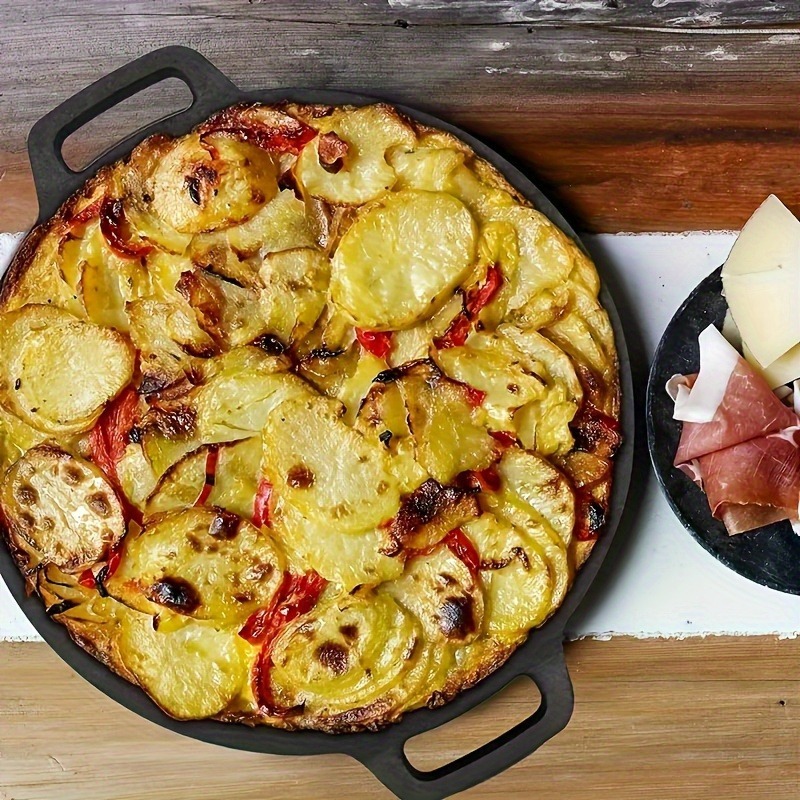 1pcs 주철 야외 그릴 팬 캠핑 및 홈 바베큐 요리  - Camping Cooking Bbq 리뷰 및 가격