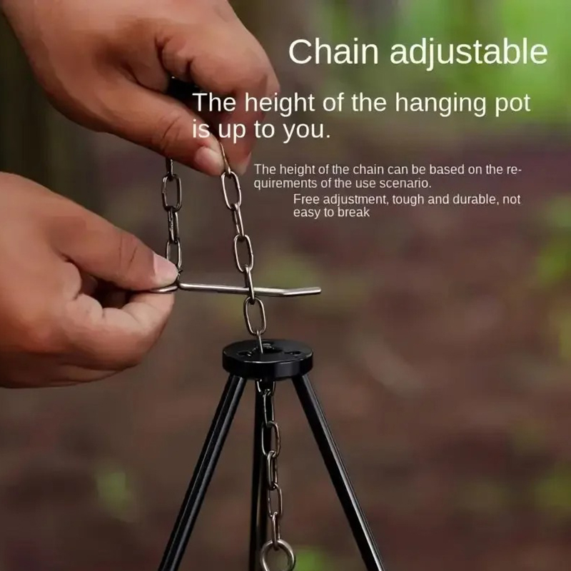 SSUNTAK 휴대용 분리형 캠핑 바베큐 삼각대 걸이식 - Camping Cooking Tripod 리뷰 및 가격