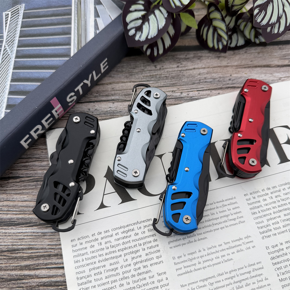 PL100 다기능 접이식 칼 야외 캠핑 낚시 세트 휴대 - Camping Cooking Knife Set 리뷰 및 가격