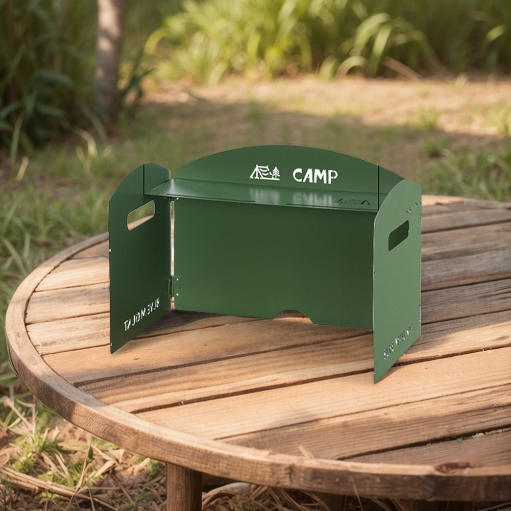 접이식 캠핑 가스 스토브 앞 유리 보관 레이어 가스 스 - Camping Cooking Windscreen 리뷰 및 가격