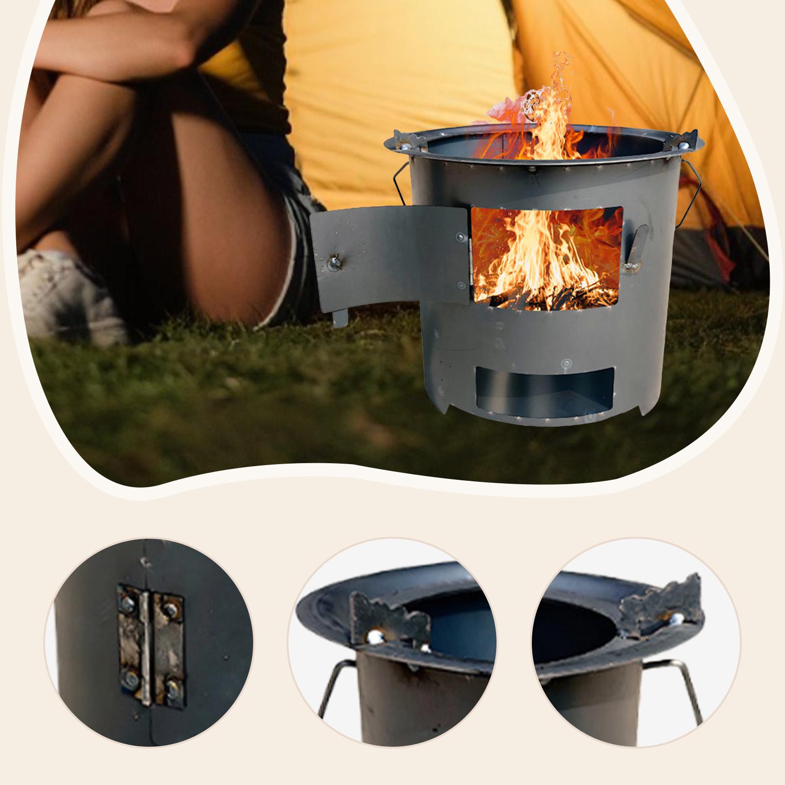 장작 난로, 실용적인 다기능 화덕, 가정용, 백패킹,  - Camping Cooking Over Fire 리뷰 및 가격