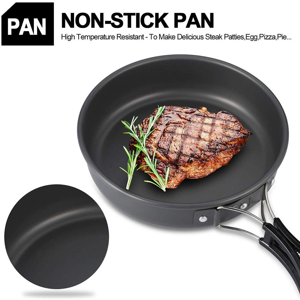 알루미늄 합금 소재로 제작된 야외 캠핑 조리기구 세트, - Camping Cooking Gear 리뷰 및 가격